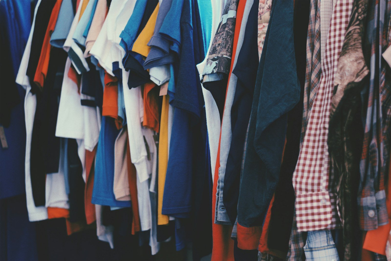 Assorted garments and apparel stock ready for export