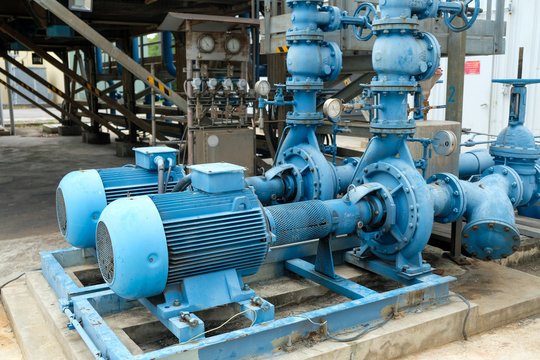 Industrial machinery — pumps and motors